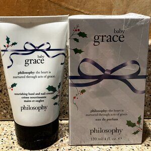 Philosophy Baby Grace Large Eau de Parfume and Hand Creme!! Brand New!